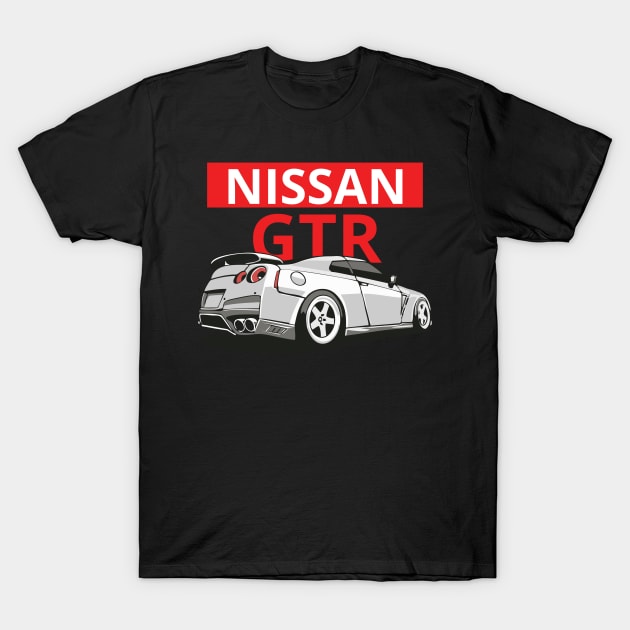 nissan GTR T-Shirt by artoriaa